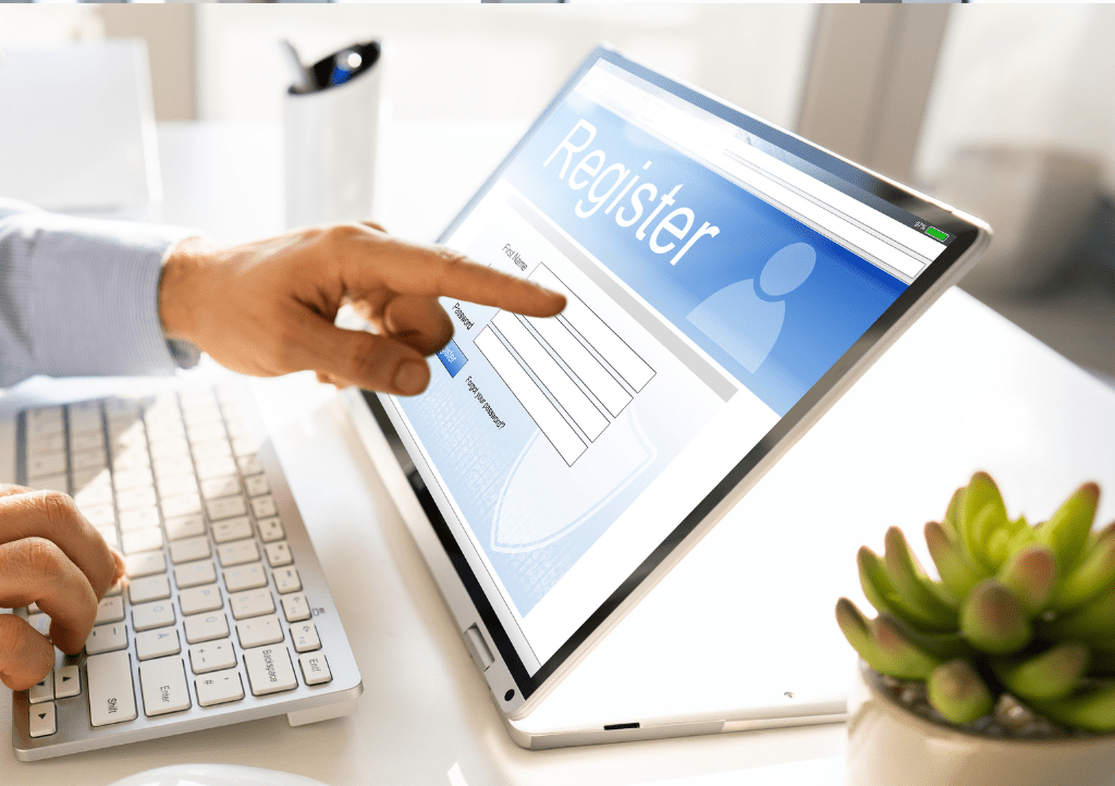 register your brand online now